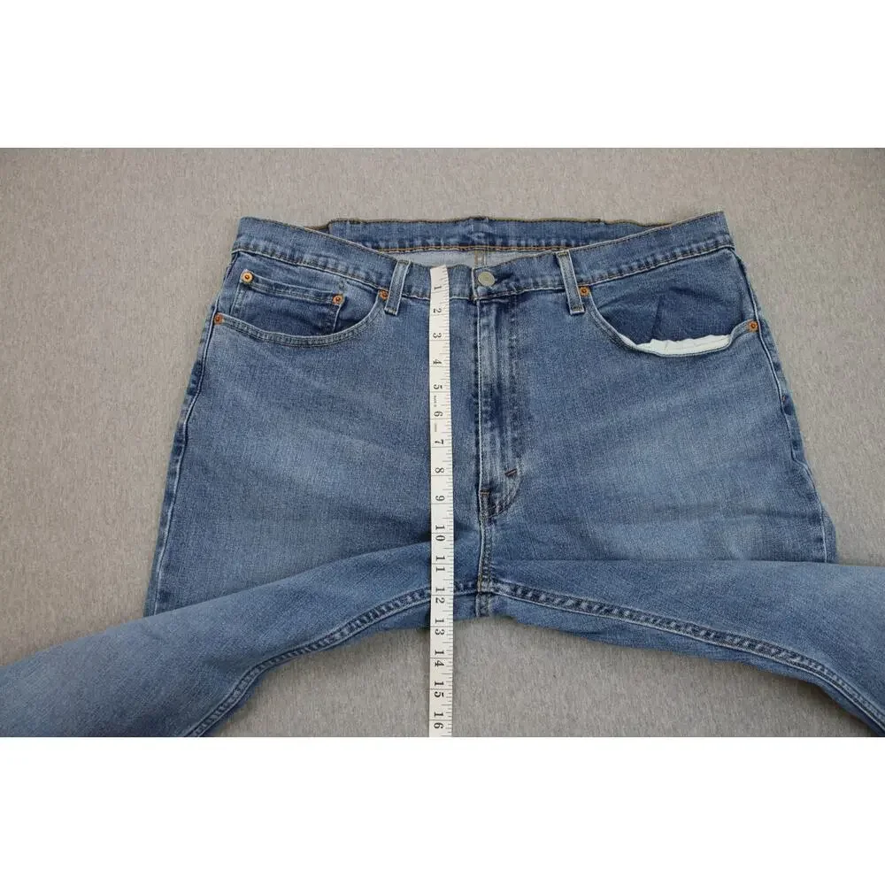 Levis Jeans‎ Mens Size W38 L32 Blue Denim 559 Relaxed Fit Straight Leg Mid Rise